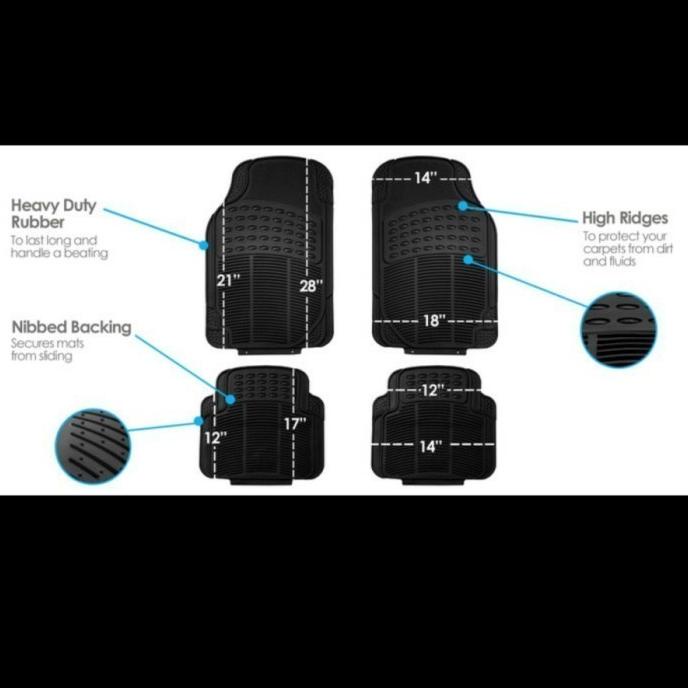 Karpet Karet Mobil 2 Baris Suzuki Splash