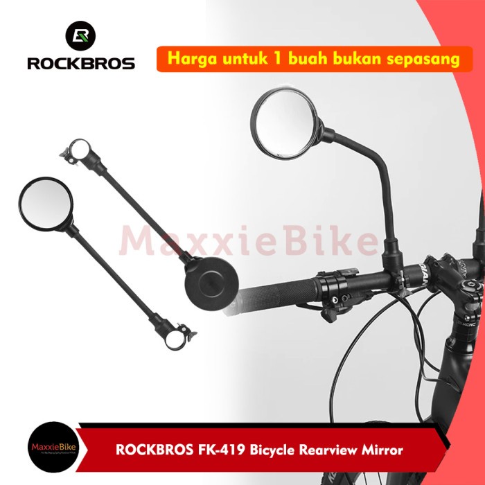 Rockbros Fk-419 Kaca Spion Sepeda Bicycle Bike Rearview Mirror