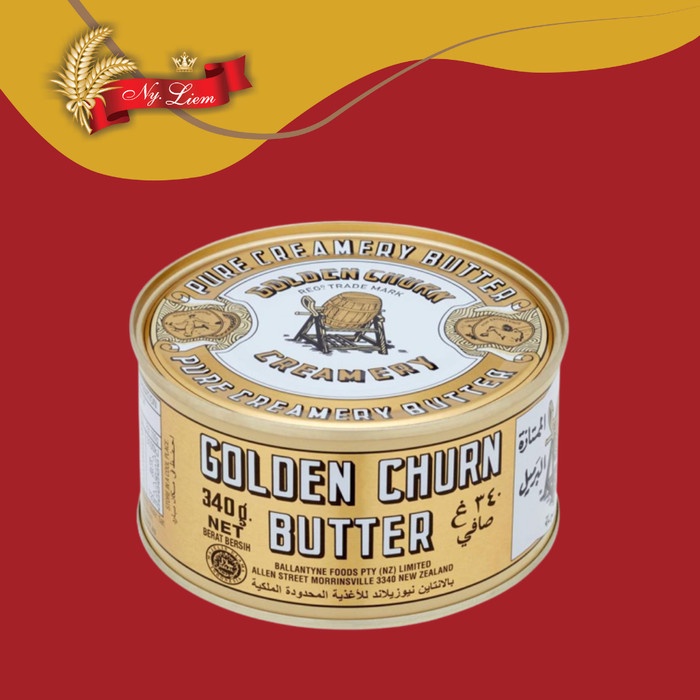 GOLDEN CHURN Creamery Butter / Mentega 340 gram