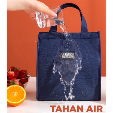 GTE | TAS BEKAL | LUNCH BAG | SERBAGUNA | THERMAL BAG | MENJAGA SUHU TEMPERATUR | TAS BEKAL TAHAN PANAS DAN DINGIN