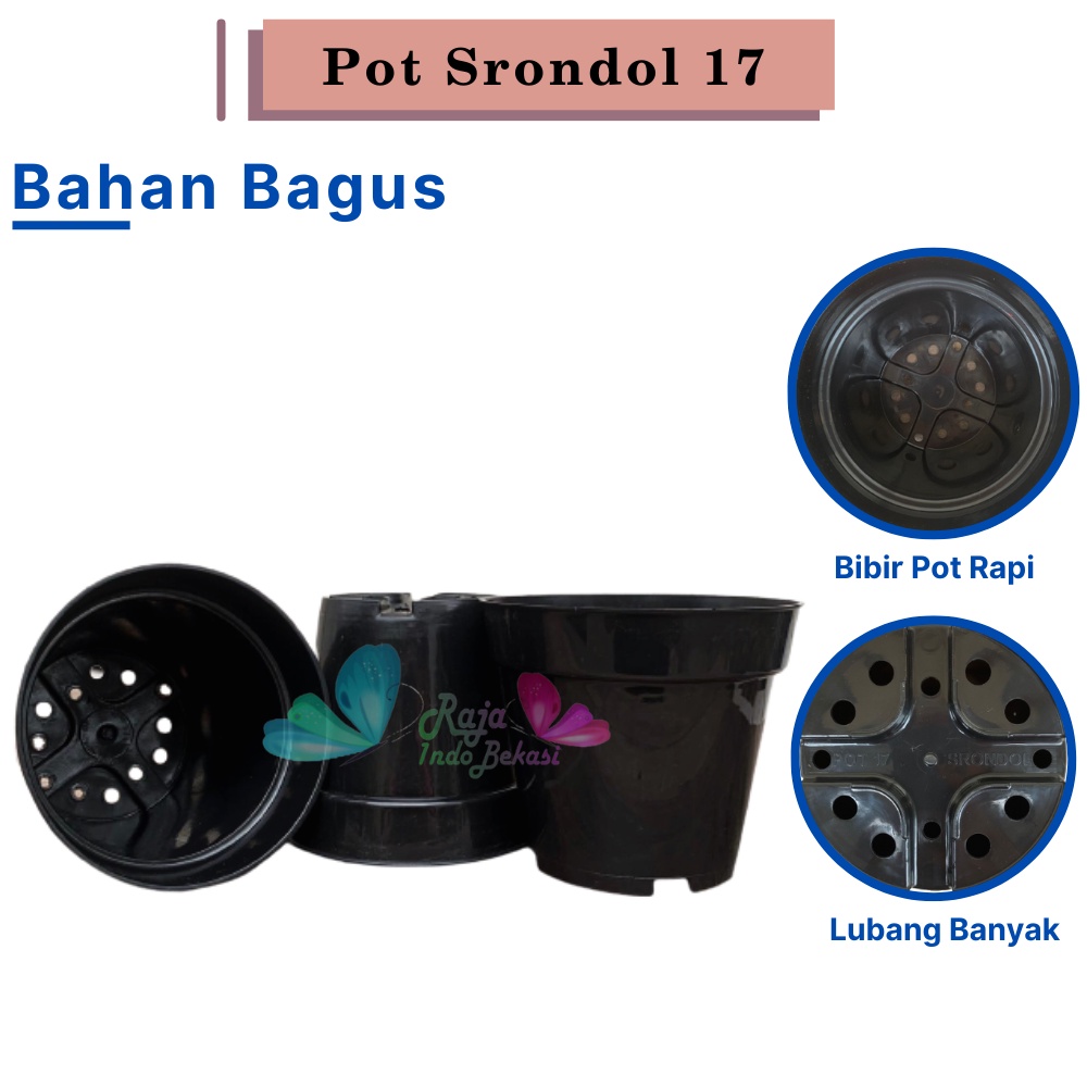 Rajaindobekasi Pot Tinggi Srondol 17 Hitam Mirip Pot Usa Eiffel Effiel 20 25 Pot Tinggi Tirus 10 15 18 20 30 35 40 50 Cm Plastik Besar Hitam Putih Murah