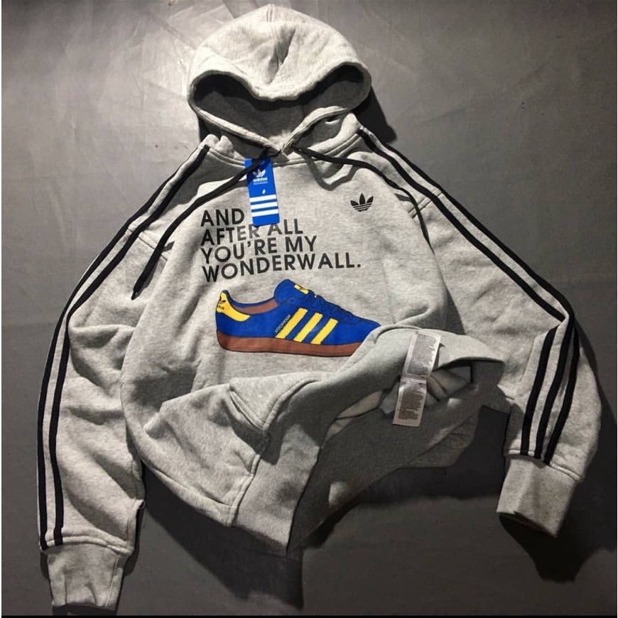 Jaket Sweater Hoodie Adidas Oasis 3 Foil - Hoodie Pria - Sweater Adidas Premium - Hoodie Adidas