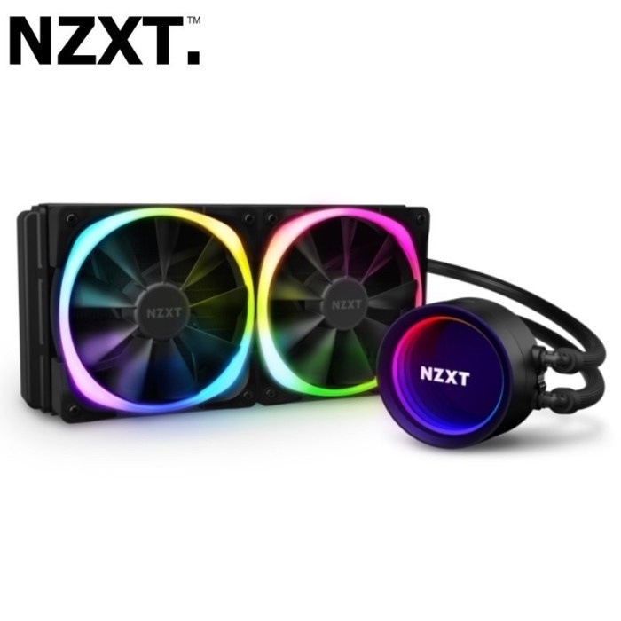 NZXT KRAKEN X53 RGB BLACK Edition 240mm AIO CPU Liquid Cooler with Fan