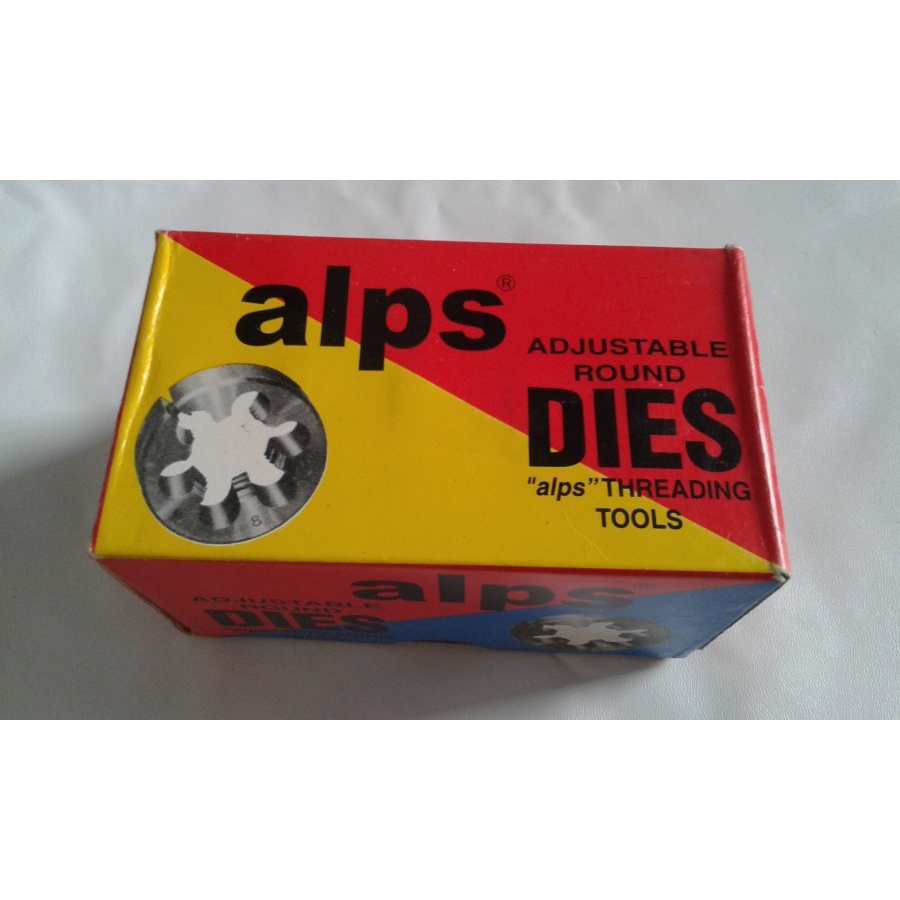 alps (india) carbon steel round dies 1-1/2 inch OD M13 x 1.5