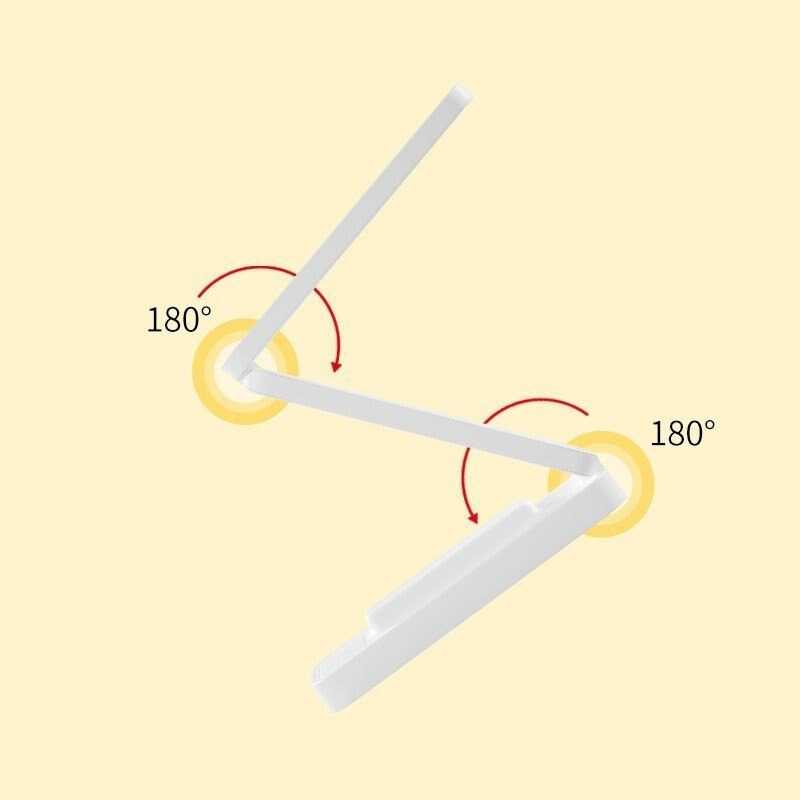 ( 100% BARANG ORI ) SUOLIANG Lampu Belajar Desk Lamp Rechargeable Foldable - SL-947