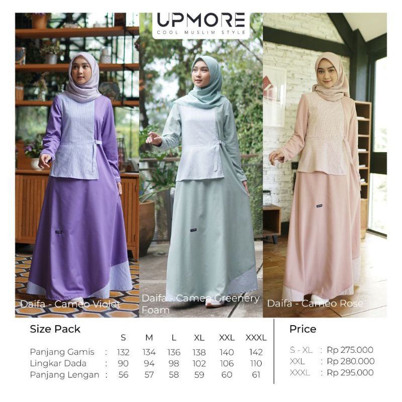 UPMORE Daifa Cameo  Greenery- Foam Daifa Cameo Rose-Sun Daifa Cameo Violet
