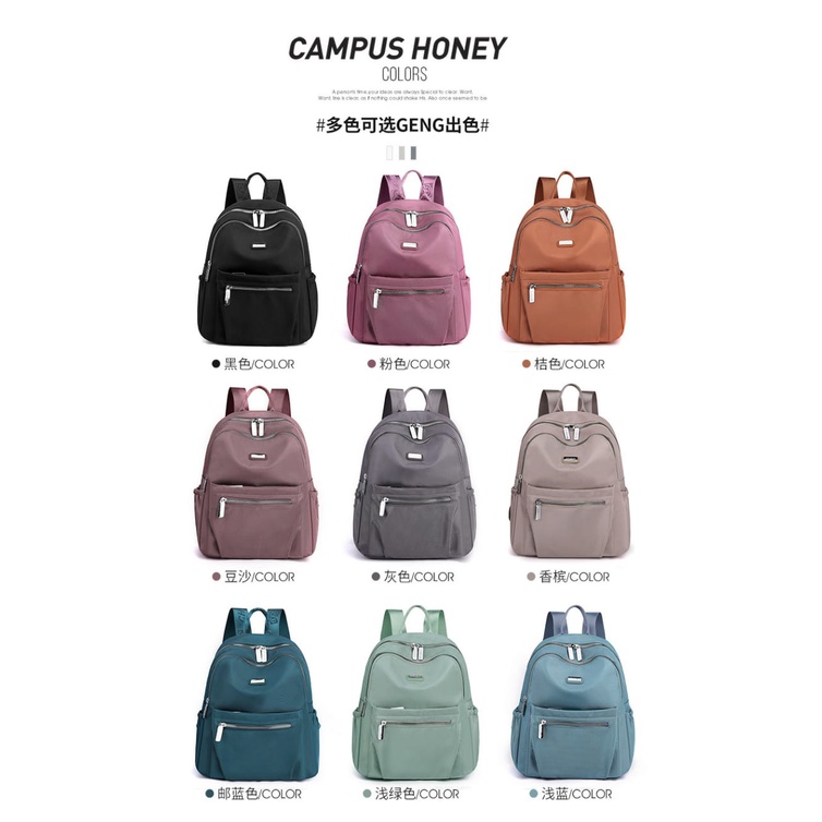 Tas Wanita Tas Ransel Chibao Korea Remaja Sekolah Kuliah Wanita Backpack Terbaru 2023 Tas Fashion Chibao Original L-086