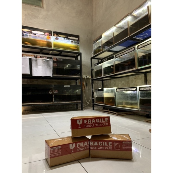 

Packing tambahan untuk keamanan ikan