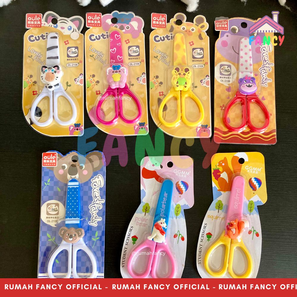

Gunting Fancy Anak Motif Karakter Cartoon Gunting Anak Lucu