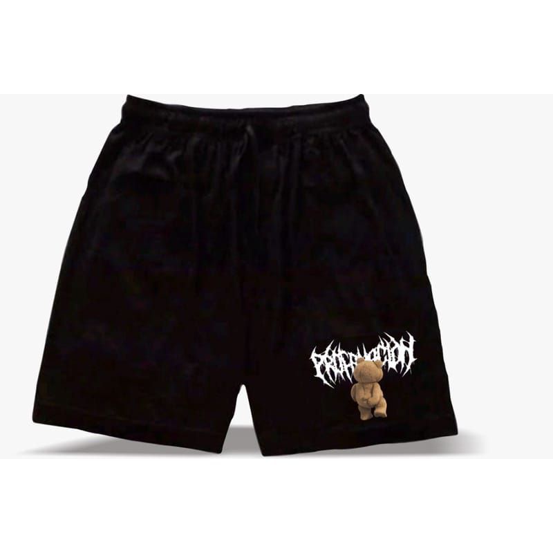 (ECER RASA GROSIR) [COD] Celana Pendek Pria / Celana Kolor / Sport Casual Olahraga Santai Sporty-3