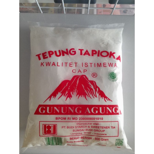 

Tepung Tapioka Gunung Agung 500gr