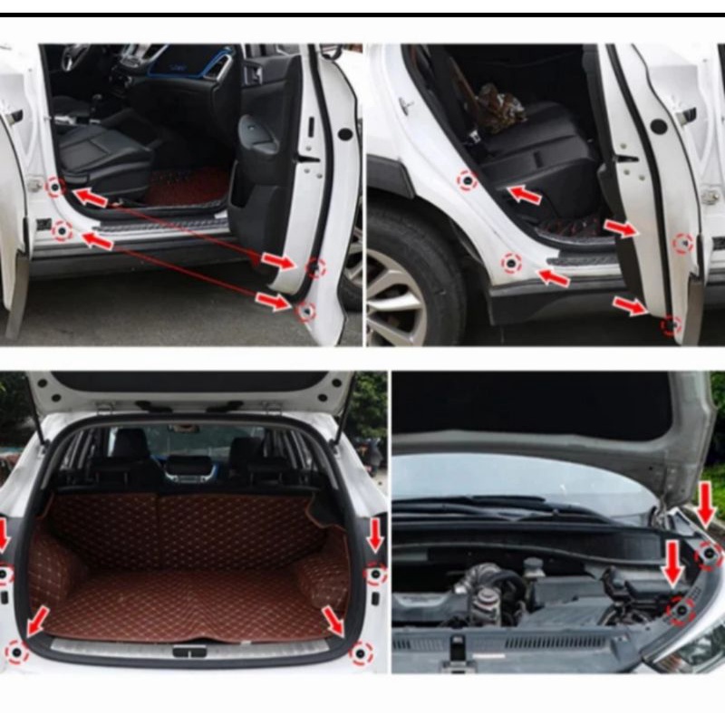 Peredam Bumper Samping Belakang Mobil Agya/Ayla