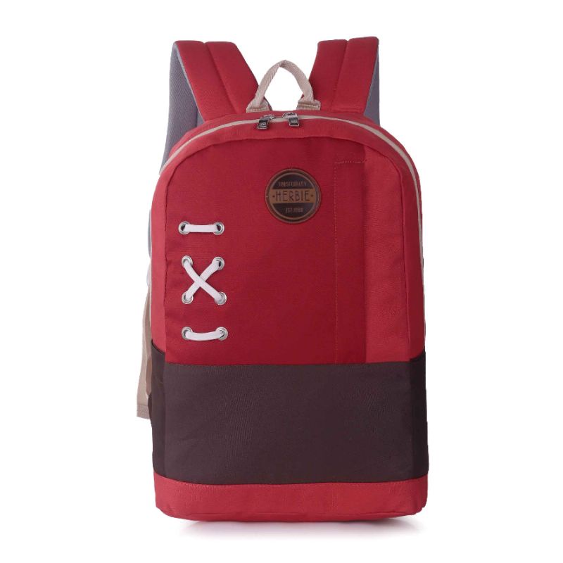 HERBIE Tas Backpack Wanita Terbaru | Tas Sekolah Casual | Tas Ransel Gendong