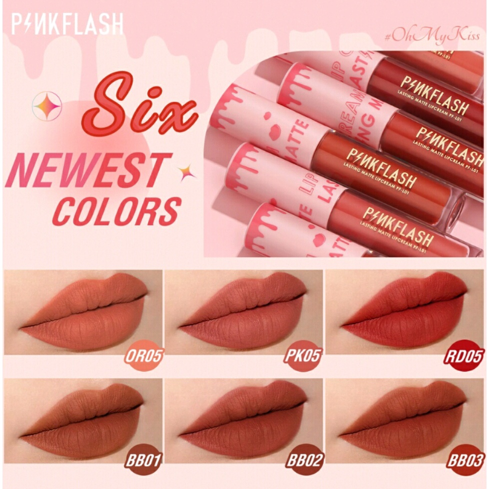 PINKFLASH Lasting Matte Lipcream