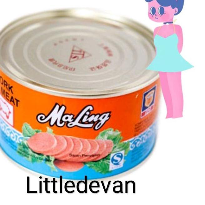 

Limited✔️ ✔️murah!! kaleng ham ma ling maling TTS 397gr besar pork non halal