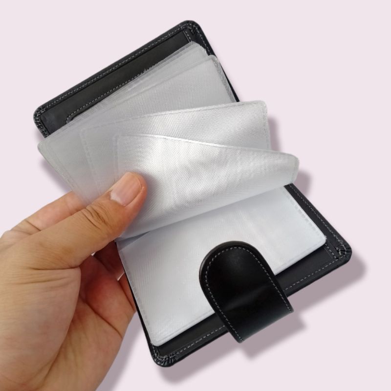 Dompet Kartu Pria/Wanita 100% ORIGINAL Kulit Asli Fullup Premium