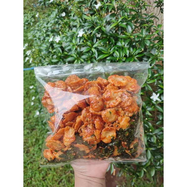 

Emping Melinjo Pedas Manis Daun Jeruk 250gr Thailand