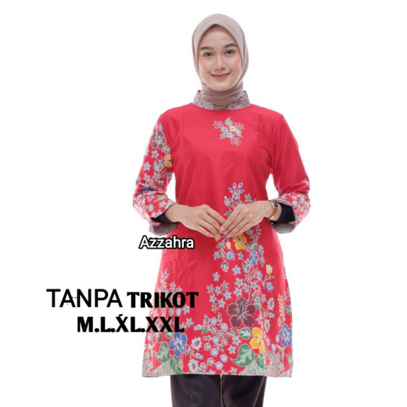 Tunik Cantik Elegan/Tunik Batik Halus Jumbo
