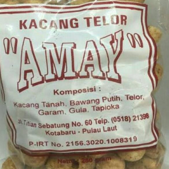 

❤[PROMO MURAH!!!]❤ Kacang Telur Amay 250gr
