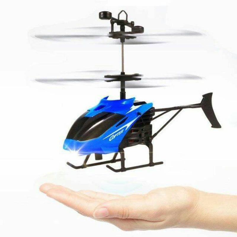 Helikopter sensor tangan plus remote control