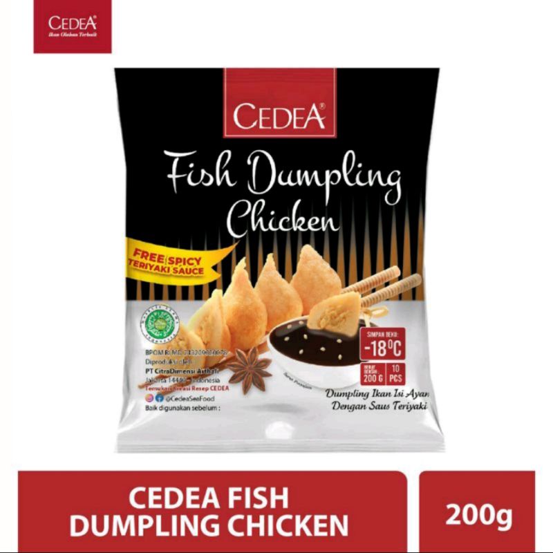 

Cedea Fish Dumpling Chicken 200g