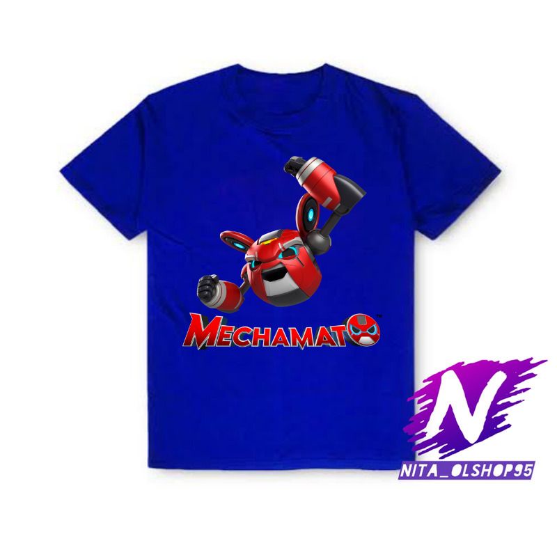 BAJU KAOS ANAK MECHAMATO MECHABOT