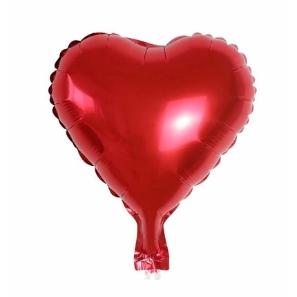 Balon Foil Love / Balon Foilbentuk Hati / Balon Foil 9,5 Inch / 25 Cm / Balon Pesta / Balon Dekorasi / Balon Ulang Tahun