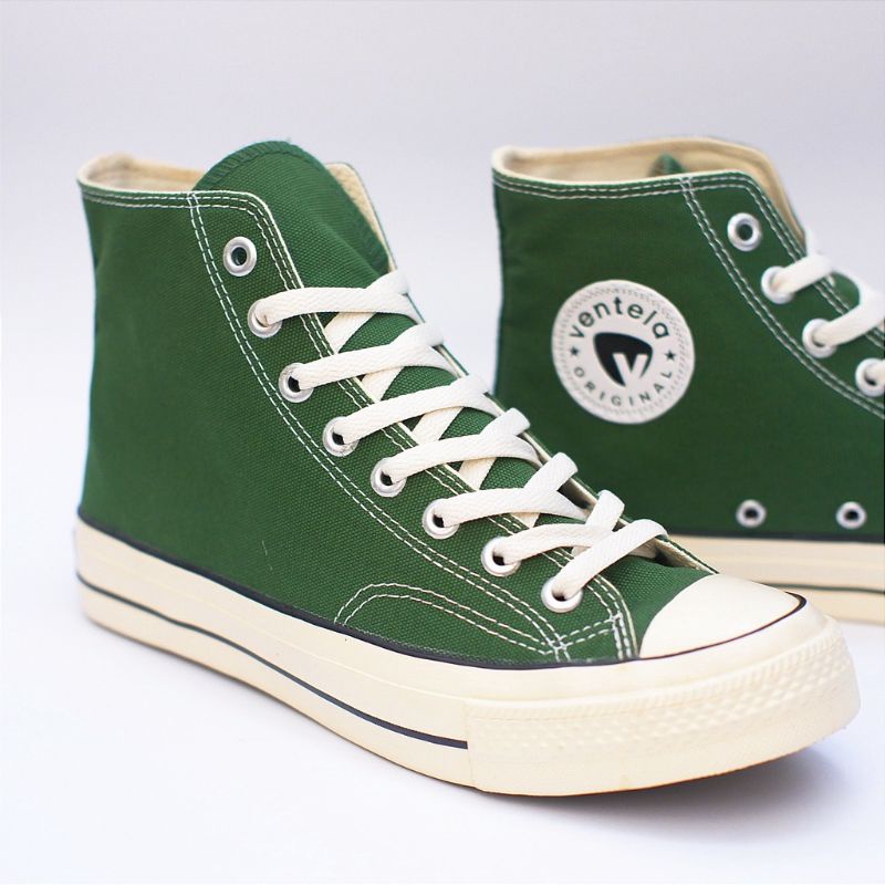 VENTELA 70'S GREEN HIGH LOW ORIGINAL