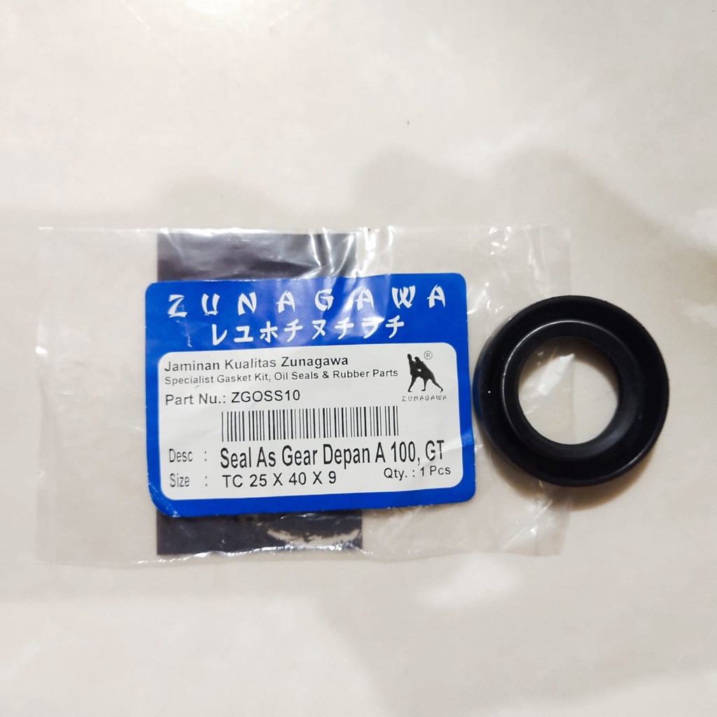 Seal AS Gear Depan A100 GT Merek Zunagawa