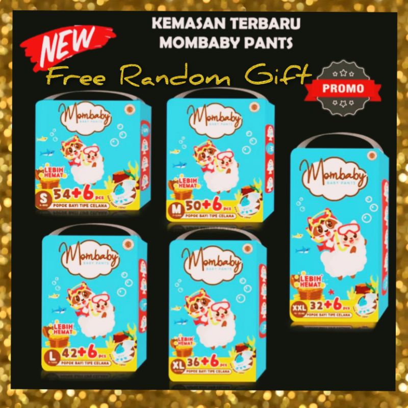 Mombaby Pants Mega Pack Diaper Popok Celana
