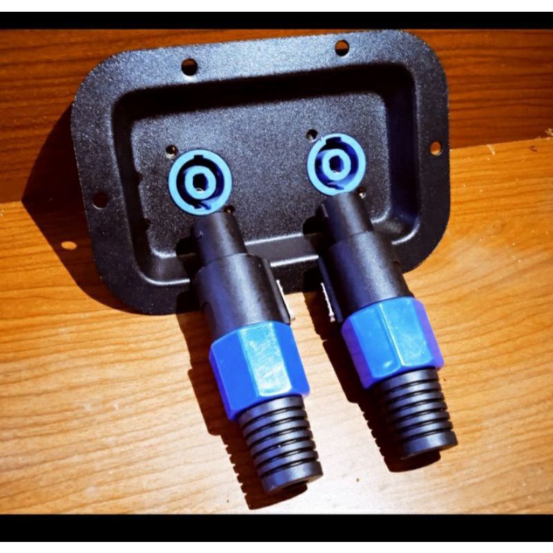 Plat Spicon besi+soket Spicon satu set harga satu set