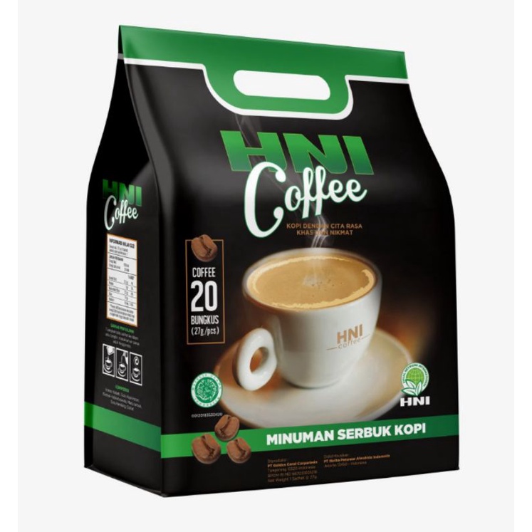 

HNI COFFEE/Dari biji kopi alami dan herba pilihan