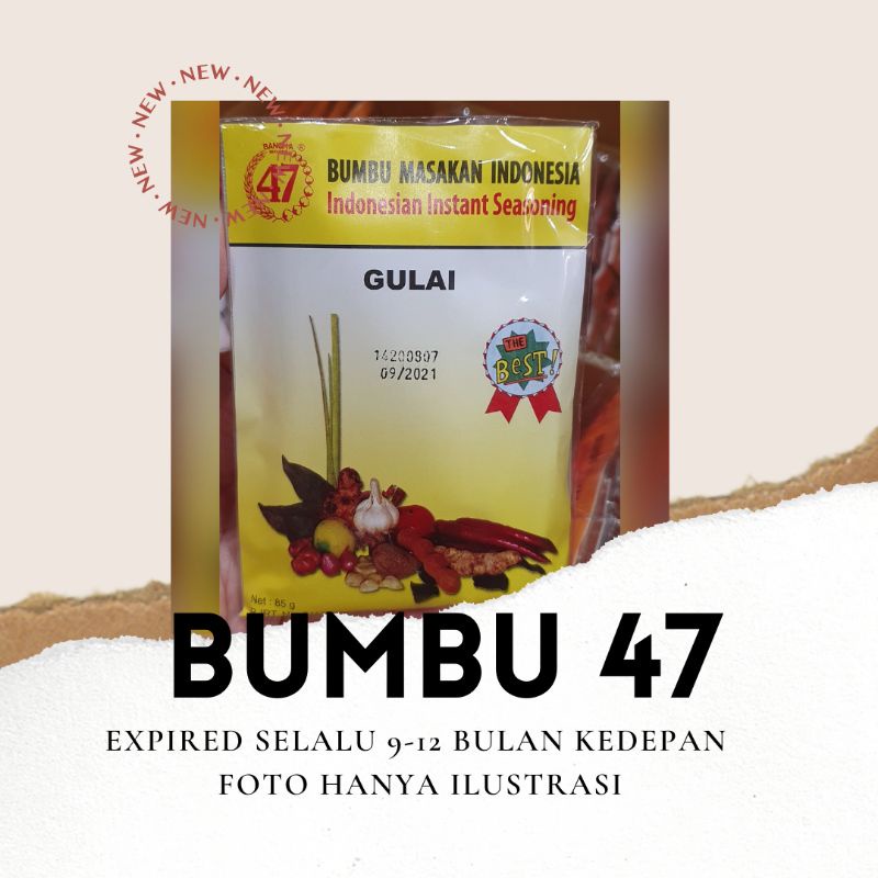 

BUMBU 47 MALANG - BUMBU INSTANT - GULAI