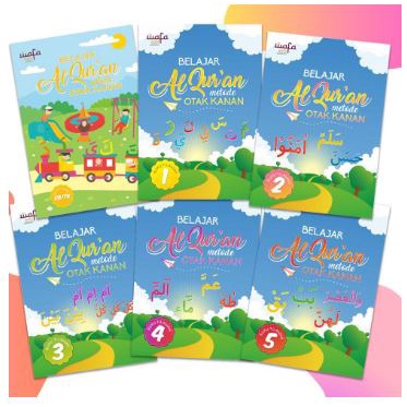 Supercepat@ Paket BUNDLING BUKU TILAWAH WAFA TK+BUKU TILAWAH WAFA 1-5