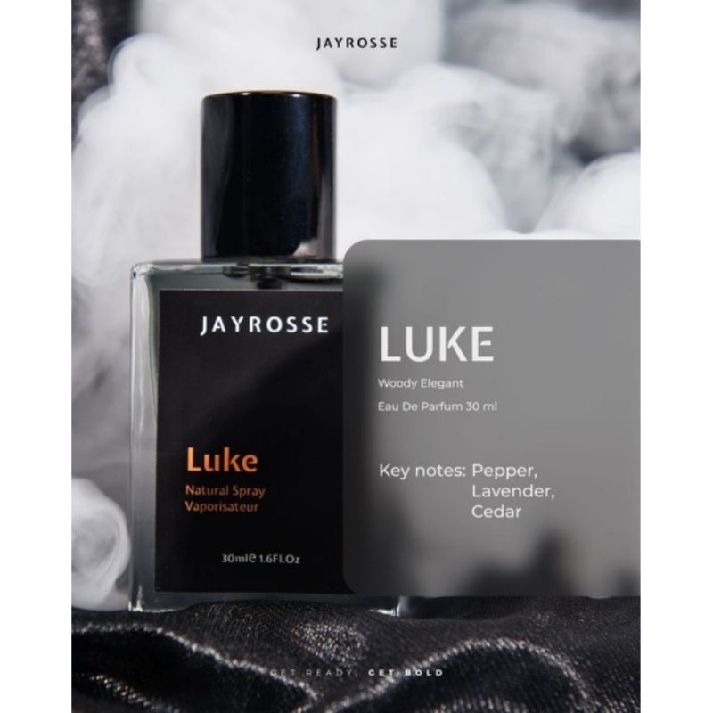 parfum Jayrosse Luke 30ml parfum viral pemikat pasangan parfum Luke | parfum pria tahan lama