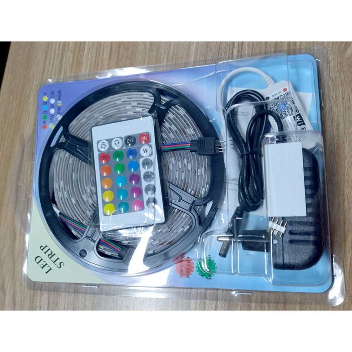 LED Strip 5050 RGB WiFi Remote - 5 Meter 90LED