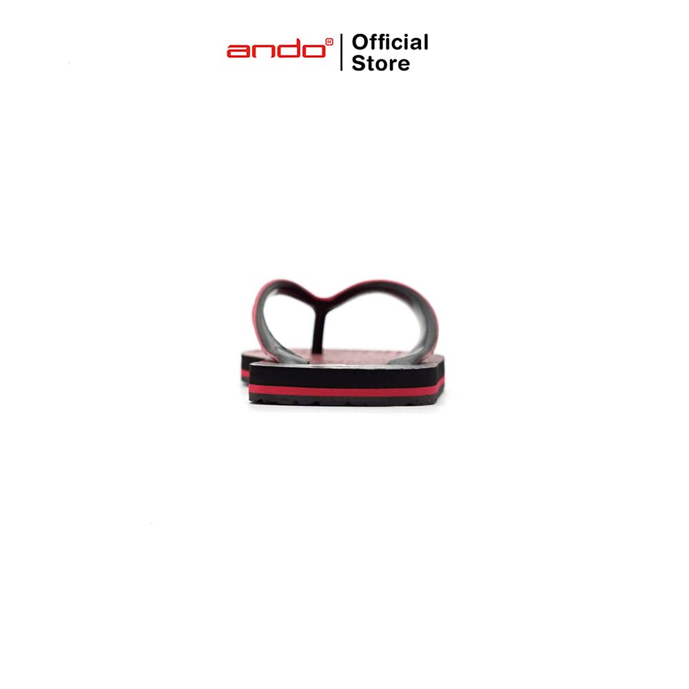 Ando Official Sandal Jepit Ionic Pria Dewasa - Merah