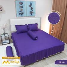 sprei rumbai 180*200/160*200 ukuran no 1 king/no 2 queen  size free 2 sarung bantal 2 sarung guling