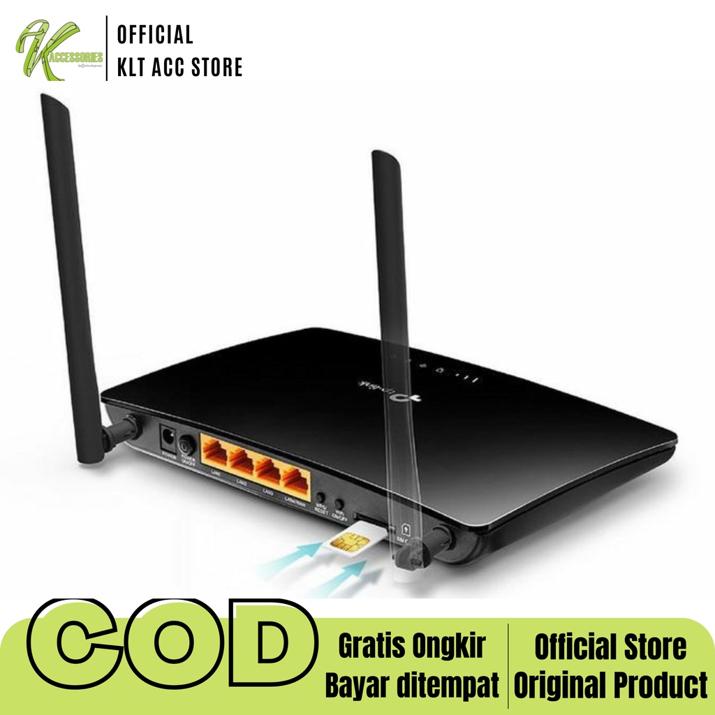 [Second] TP-Link TL-MR6400 Wireless Router 3G / 4G 300Mbps Wireless N 4G LTE Router Tplink MR6400