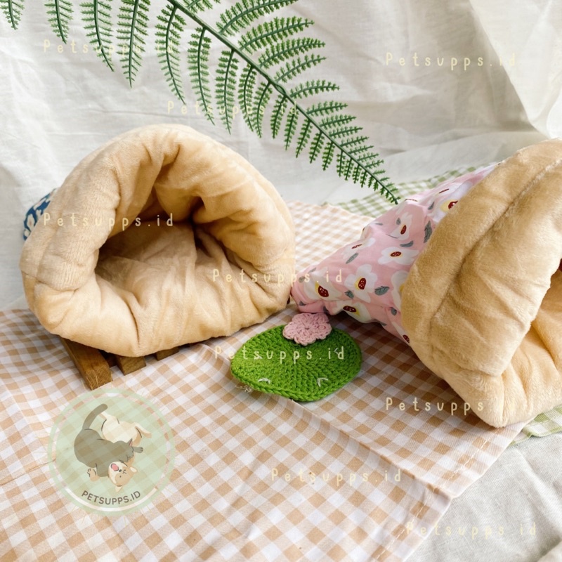 Snuggle sack guinea pig hedgehog sugar glider hamster | pouch rumah hewan peliharaan kecil | sleeping pouch | hiding cave