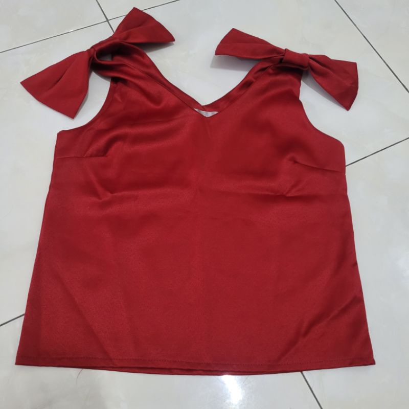 PRELOVED Avenue Basic Bow Top