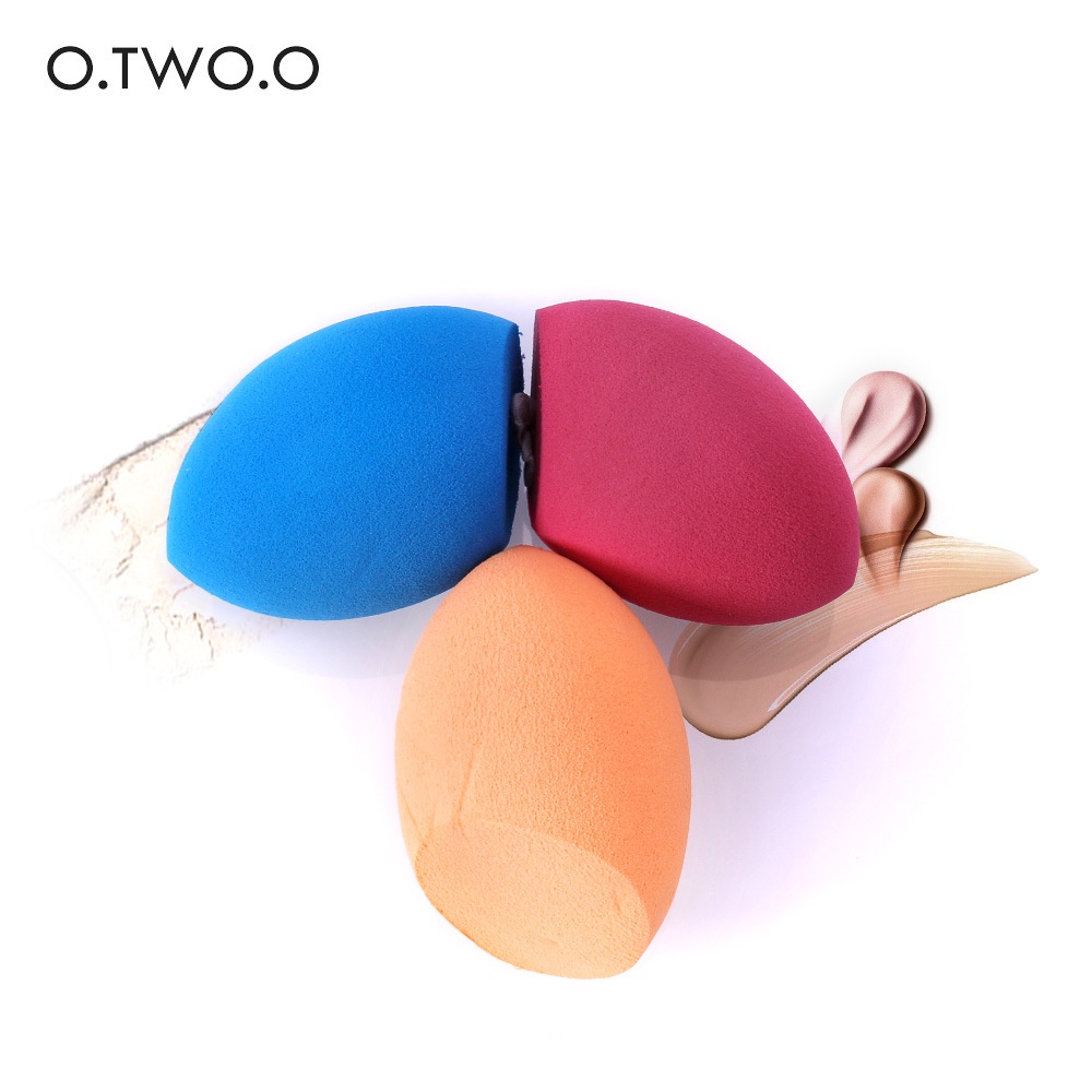 [100%ORIGINAL] O.TWO.O Makeup Foundation Sponge Puff Water Blender Blending (1 Pcs)