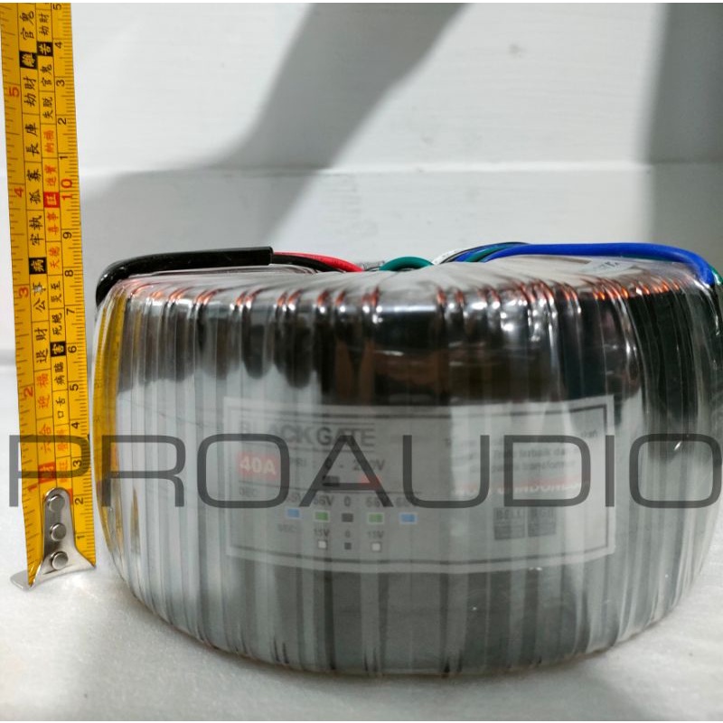 TRAFO DONAT 40A 65V CT BLACKGATE BOMBARDIR TRAVO TOROID 40 A 65 MURNI