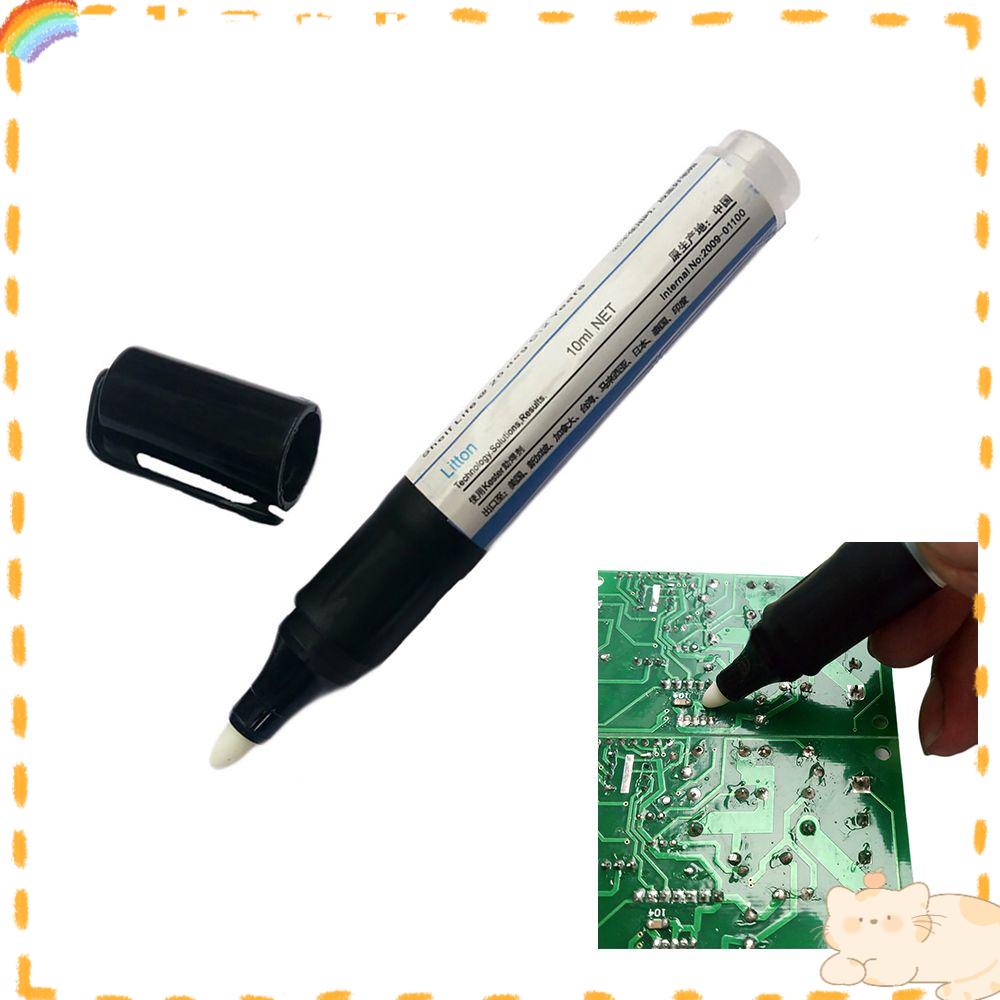 Solighter 2pcs Flux Pen No-Clean No Clean Surface Mount Solder Pen