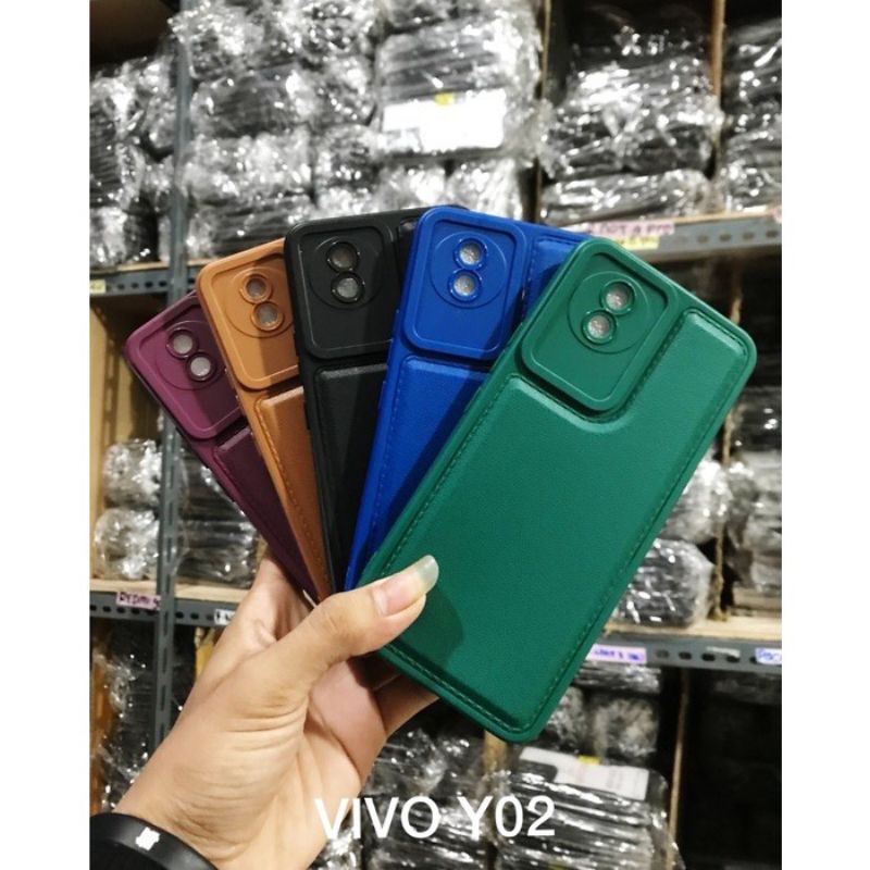 SOFTCASE LEATHER PRO MACARON VIVO Y02 - UA