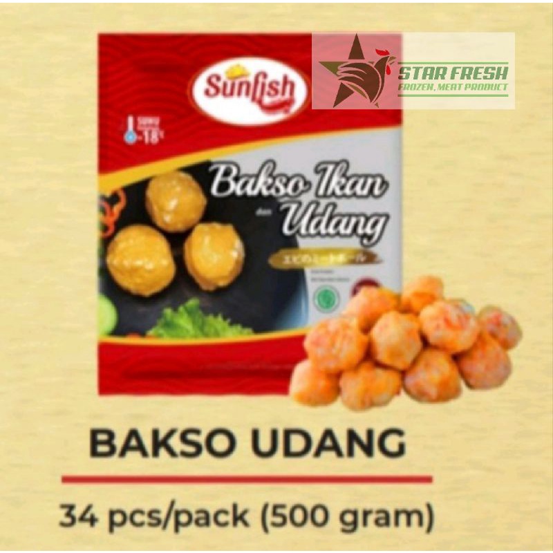 

SUNFISH BAKSO UDANG 500GR