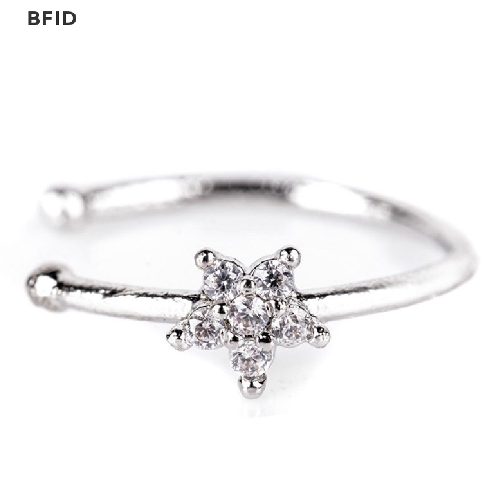 [BFID] Cincin Hidung Ear Hoop Tragus Cartilage Earring Kristal Baja Bedah Stainless [ID]