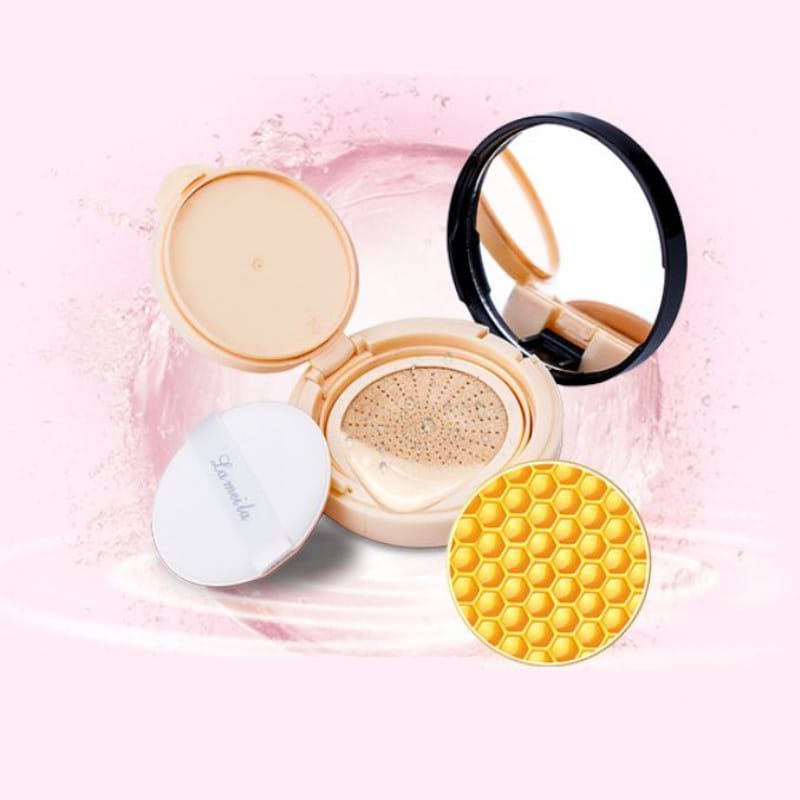 LAMEILA BB AIR CUSHION BLACK TAHAN LAMA KOSMETIK WAJAH