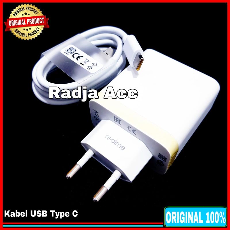 Charger Realme 80 Watt SUPERDART ORIGINAL 100% Type C