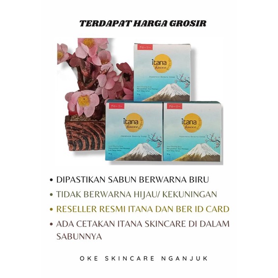 READY STOK  SABUN ITANA BIRU , SABUN ITANA KETUMBAR , SABUN ITANA UNGU , SABUN KECANTIKAN